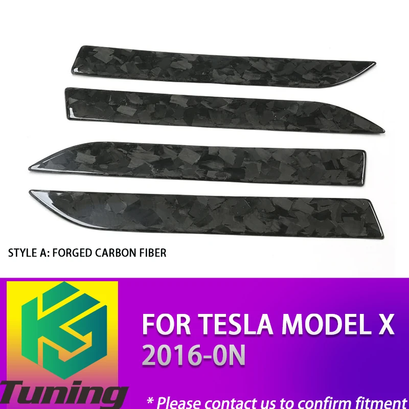 Add on Style Full Real Carbon Fiber Door Handle Cover Sticker for Tesla Model X 2016-ON 4 Pieces/set
Add on Style Full Real Carbon Fiber Door Handle Cover Sticker for Tesla Model X 2016-ON 4 Pieces/set