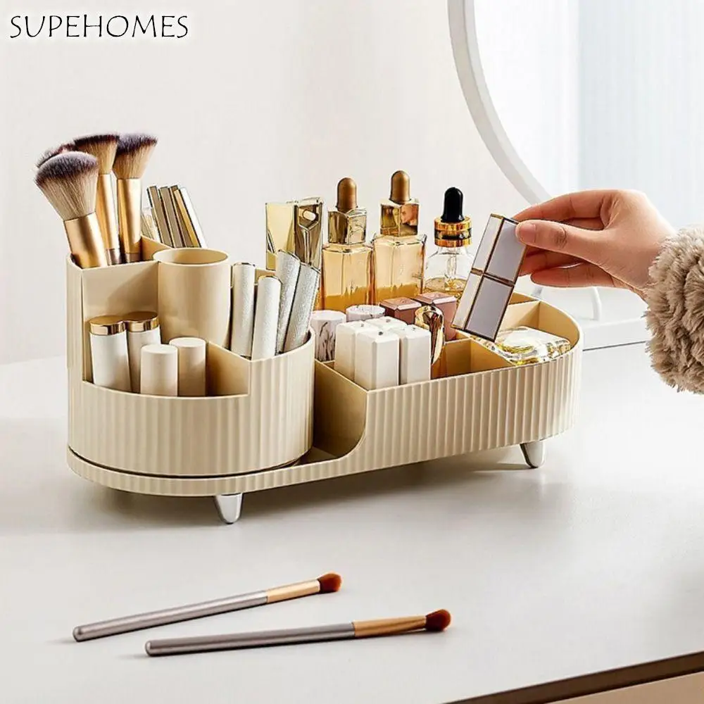 Plastic Cosmetics Storage Box Creative Rotatable Makeup Brush Cylinder Multi-function Large Capacity Storage Rack Jewelry
Plastic Cosmetics Storage Box Creative Rotatable Makeup Brush Cylinder Multi-function Large Capacity Storage Rack Jewelry