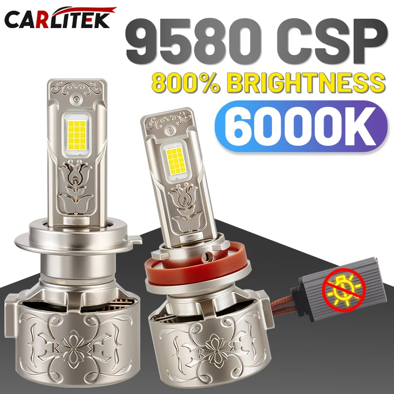CARLitek H7 H4 H11 Светодиодная лампа высокой мощности Canbus H1 H8 9005 HB3 9006 HB4 Противотуманная фара Турбо Автомобильная лампа 6000K Белый 12V Super 
CARLitek H7 H4 H11 Светодиодная лампа высокой мощности Canbus H1 H8 9005 HB3 9006 HB4 Противотуманная фара Турбо Автомобильная лампа 6000K Белый 12V Super
