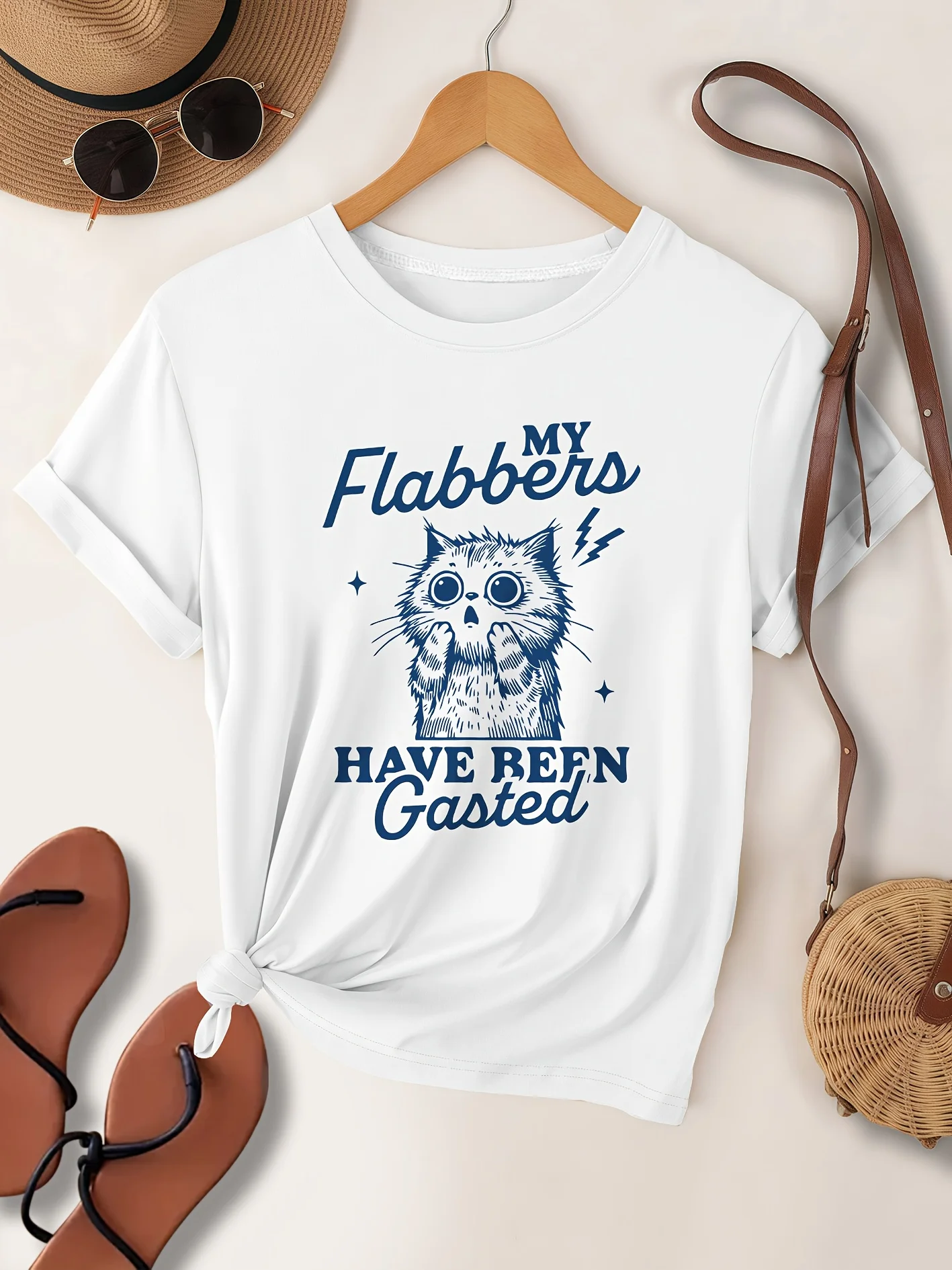 Забавная женская футболка My Flabbers Have Been Gasted, винтажная мужская футболка, уличная хлопковая летняя свободная футболка большого размера с коротким рукавом и круглым вырезом
Забавная женская футболка My Flabbers Have Been Gasted, винтажная мужская футболка, уличная хлопковая летняя свободная футболка большого размера с коротким рукавом и круглым вырезом