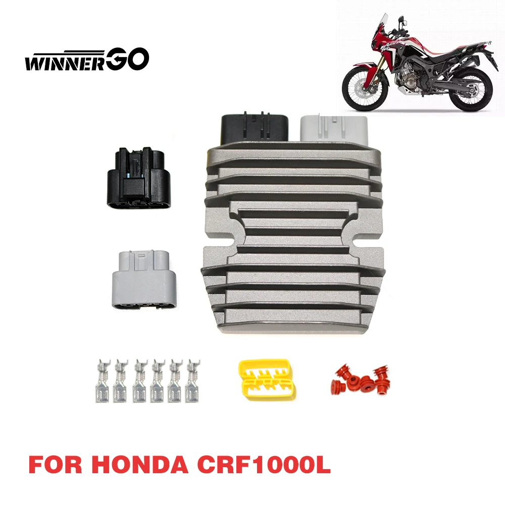 Motorcycle Voltage Regulator Rectifier For Honda CRF1000L Africa Twin DCT ABS CRF1000LD 2017 CRF250X CRF250R 2016 CRF50F 2015
Motorcycle Voltage Regulator Rectifier For Honda CRF1000L Africa Twin DCT ABS CRF1000LD 2017 CRF250X CRF250R 2016 CRF50F 2015