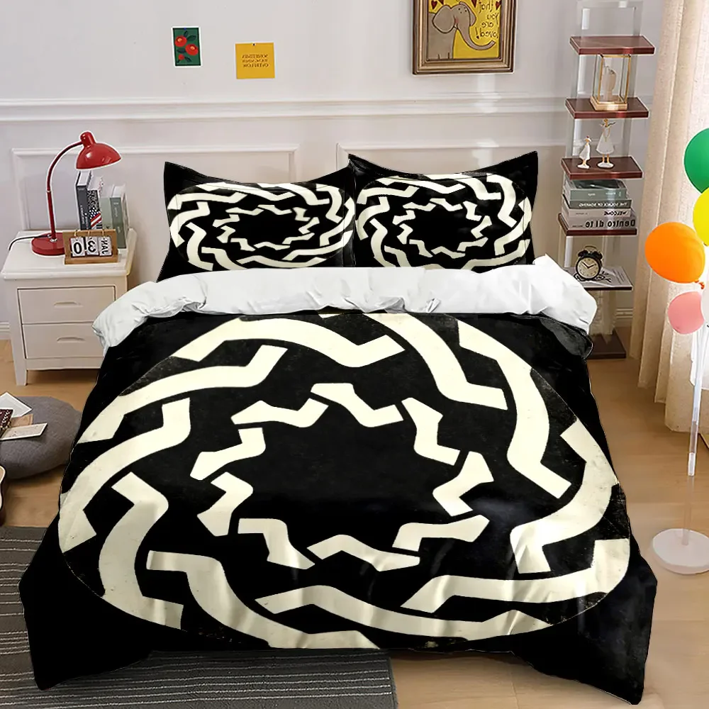 "Geometric Pattern Home Decor Set" Soft Comfortable Duvet Cover Bedding Set Included 1*Duvet Cover & 2*Pillowcases, gift
"Geometric Pattern Home Decor Set" Soft Comfortable Duvet Cover Bedding Set Included 1*Duvet Cover & 2*Pillowcases, gift