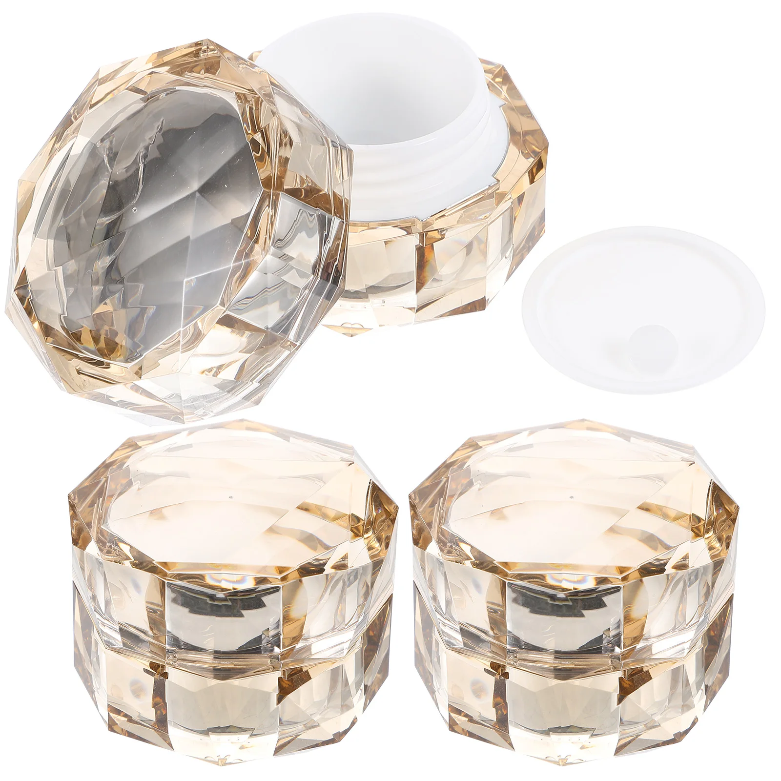 3pcs 15G Cream Boxes Bottles Jars for Travel Reusable Toiletries Containers Skin Care Sample Sub Packing Boxes
3pcs 15G Cream Boxes Bottles Jars for Travel Reusable Toiletries Containers Skin Care Sample Sub Packing Boxes