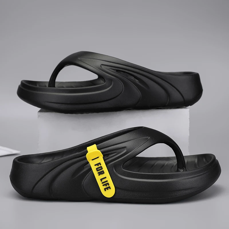 Men's Flip Flops Outdoor Indoor Slippers Comfortable Thick Soft Sole Slide Men Beach Sandals Non-slip Bathroom Home Men Slippers
Men's Flip Flops Outdoor Indoor Slippers Comfortable Thick Soft Sole Slide Men Beach Sandals Non-slip Bathroom Home Men Slippers