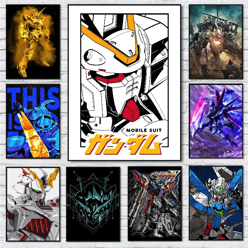 New Japanese Anime Gundam Posters Print Cartoon Figure Picture Wall Art Canvas Painting Teens Room Home Bedroom Decoration
New Japanese Anime Gundam Posters Print Cartoon Figure Picture Wall Art Canvas Painting Teens Room Home Bedroom Decoration