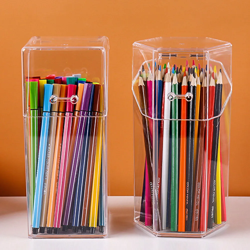 Pen Container Desktop Organizer Makeup Brush Holders Stationery Storage Storage Box Pen Holder Pen Case Multifunction Waterproof
Pen Container Desktop Organizer Makeup Brush Holders Stationery Storage Storage Box Pen Holder Pen Case Multifunction Waterproof