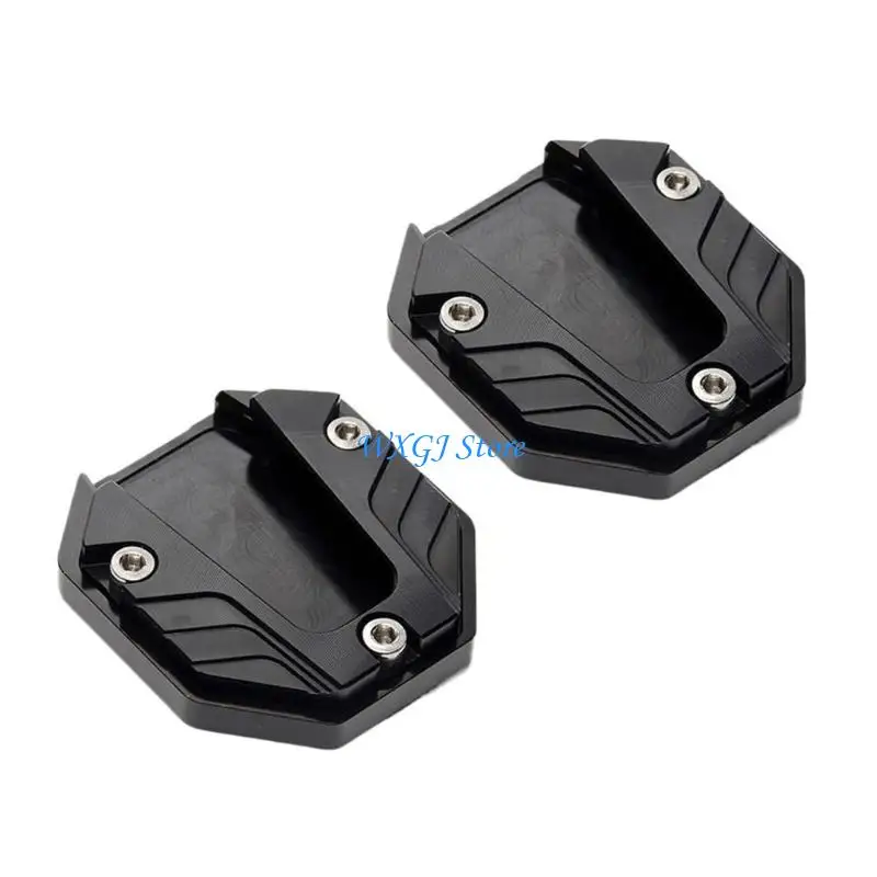 37JE 2pcs Strong Motorcycle Kickstand Support Base Anti Slip Surfaces Reinforcement Plates Upgrades for Road Bike Parking
37JE 2pcs Strong Motorcycle Kickstand Support Base Anti Slip Surfaces Reinforcement Plates Upgrades for Road Bike Parking
