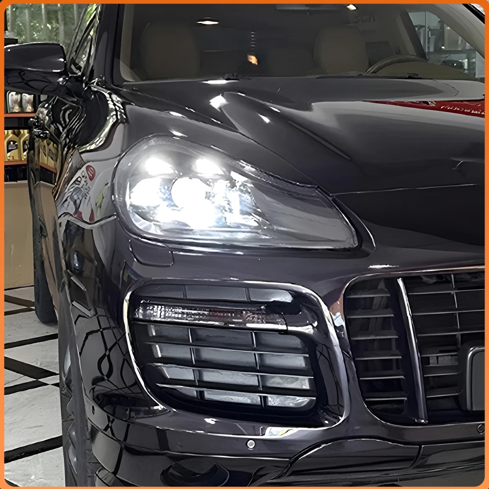 For Porsche Cayenne 2007-2010 Car Headlights LED Headlight Assembly Upgrade 2021 High-Configuration Matrix Design Accessories
For Porsche Cayenne 2007-2010 Car Headlights LED Headlight Assembly Upgrade 2021 High-Configuration Matrix Design Accessories