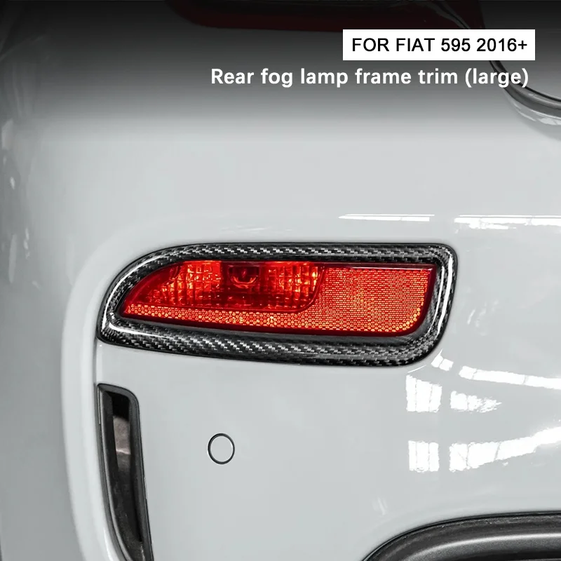 2016-2025 For Fiat 500 Rear Fog Lamp Frame Foglight Trim Genuine Carbon Fiber 3D Decorative Sticker
2016-2025 For Fiat 500 Rear Fog Lamp Frame Foglight Trim Genuine Carbon Fiber 3D Decorative Sticker
