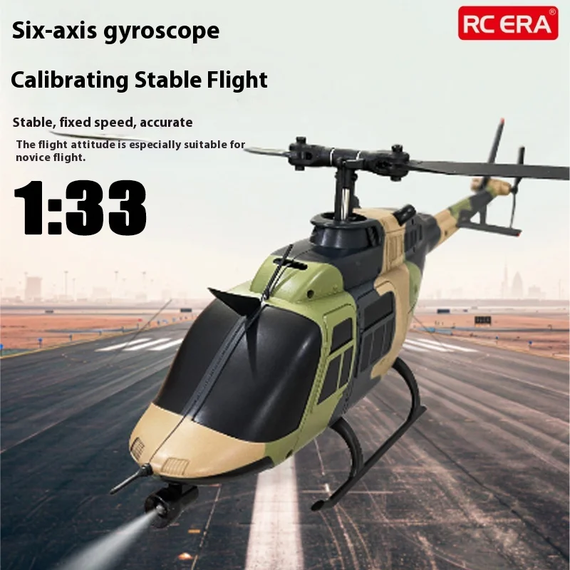 RC ERA Orginal C138 1:36 Remote Control Simulation RC Bell 206 Helicopter Altitude Hold 2.4g Genuine 6axis Gyro
RC ERA Orginal C138 1:36 Remote Control Simulation RC Bell 206 Helicopter Altitude Hold 2.4g Genuine 6axis Gyro