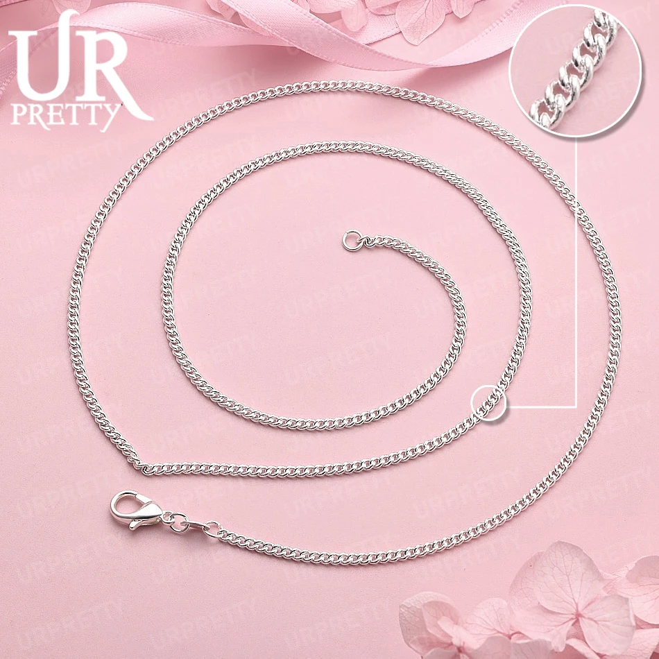 925 Sterling Silver 16-30 Inch 2mm O-Shaped Chain Engagement Necklace Women Men Party Birthday Gift Wedding Fashion Jewelry
925 Sterling Silver 16-30 Inch 2mm O-Shaped Chain Engagement Necklace Women Men Party Birthday Gift Wedding Fashion Jewelry