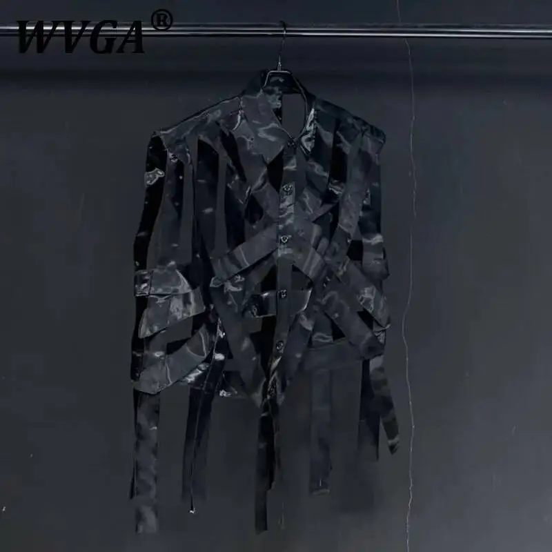 WVGA Spring Autumn New Man Tide High Street Hollow Out Design Trendy Sleeveless Shirt Punk Niche Chic Casual Tops Ins Y2K W10023
WVGA Spring Autumn New Man Tide High Street Hollow Out Design Trendy Sleeveless Shirt Punk Niche Chic Casual Tops Ins Y2K W10023