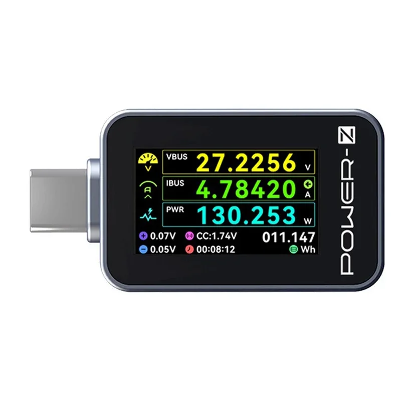 POWER Z C240 240W Voltage and Current Charging Power Detector Suitable for IPhone 15/16 Computer TPye C Power Detection Tool
POWER Z C240 240W Voltage and Current Charging Power Detector Suitable for IPhone 15/16 Computer TPye C Power Detection Tool