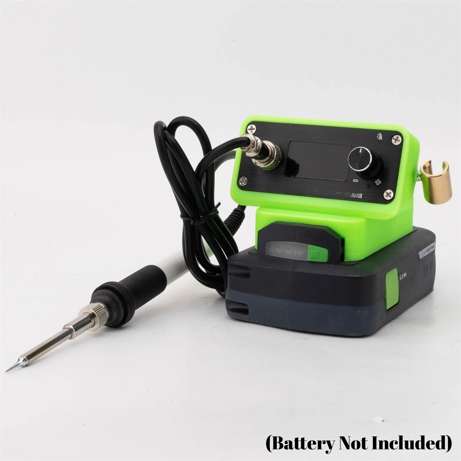 12 soldering iron Cordless portable OLED T12 Soldering Iron Station For Festool 18V Li-ion T Battery(Battery Not Included)
12 soldering iron Cordless portable OLED T12 Soldering Iron Station For Festool 18V Li-ion T Battery(Battery Not Included)