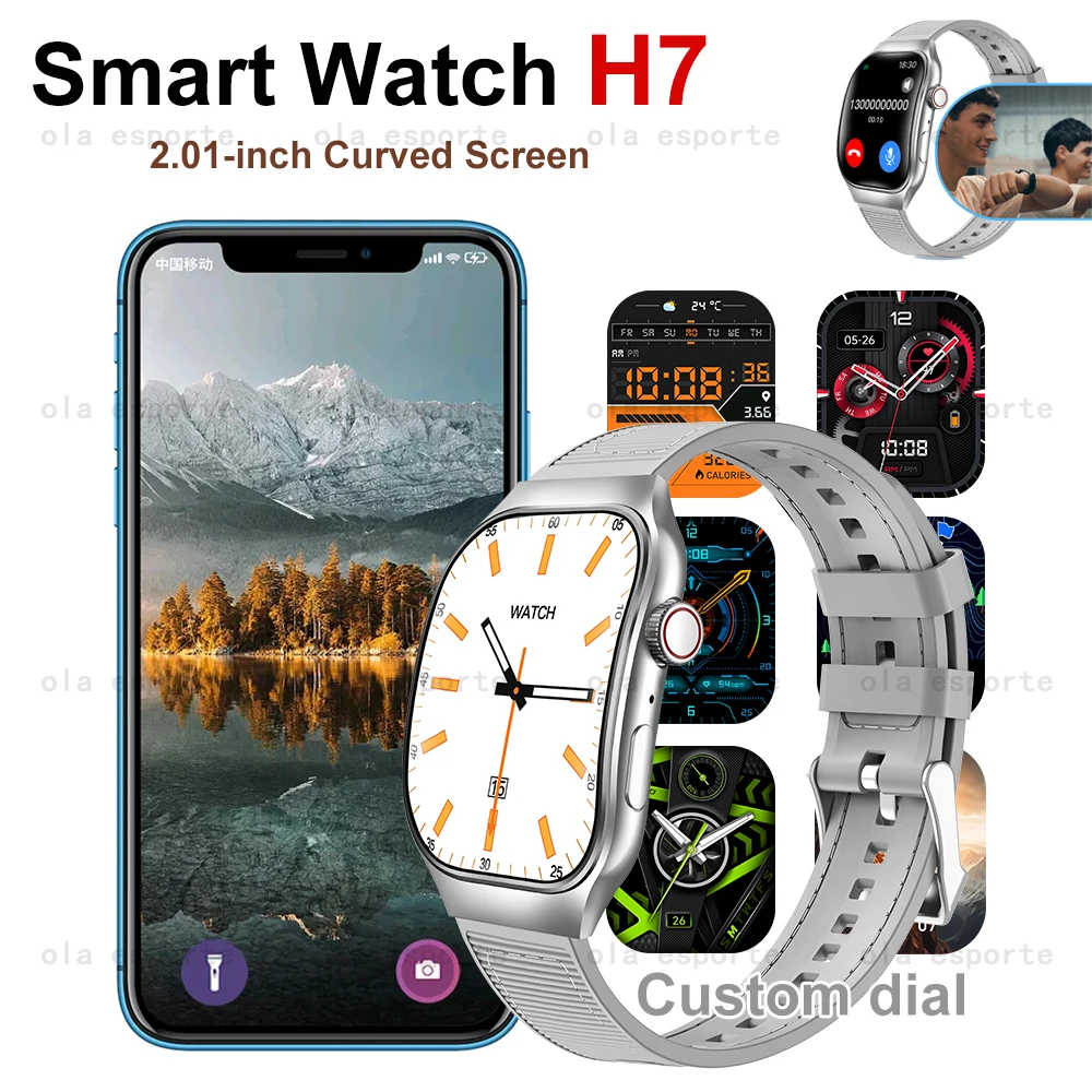 Мужские и женские умные часы, 2,01 дюйма, HD изогнутый экран, Bluetooth-вызов, умные часы с динамическим островом, несколько спортивных режимов, водонепроницаемые
Мужские и женские умные часы, 2,01 дюйма, HD изогнутый экран, Bluetooth-вызов, умные часы с динамическим островом, несколько спортивных режимов, водонепроницаемые