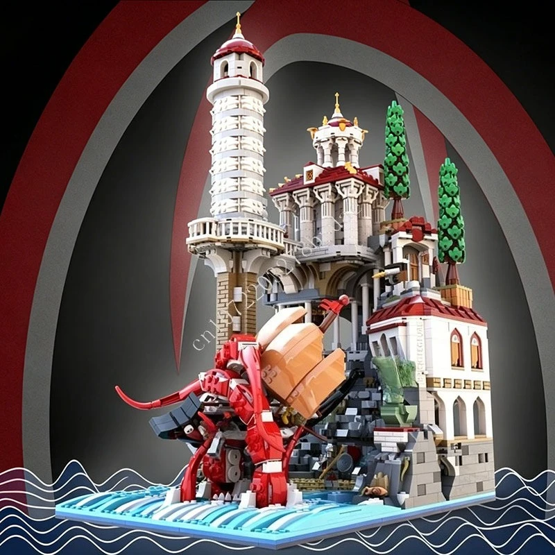 3998 PCS Coast Lighthouse Castle Ocean Scene Blocks Sea Creature Collectible Assembly Gift For Adult Table Decor Craft Ornament
3998 PCS Coast Lighthouse Castle Ocean Scene Blocks Sea Creature Collectible Assembly Gift For Adult Table Decor Craft Ornament