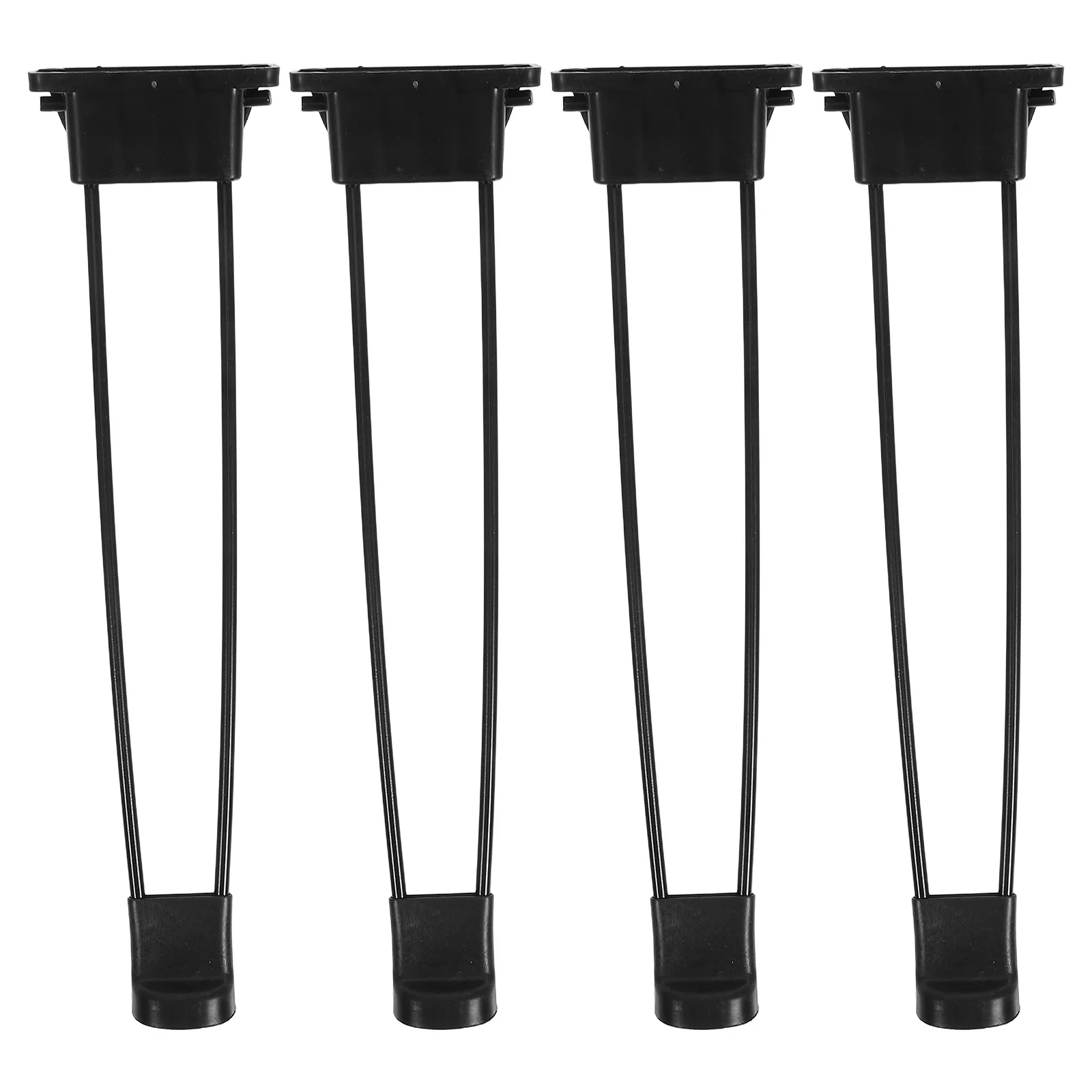 4pcs Folding Table Black Metal Hairpin Heavy Duty Portable Supports For Camping Picnic Outdoor Furniture Collapsible Furniture
4pcs Folding Table Black Metal Hairpin Heavy Duty Portable Supports For Camping Picnic Outdoor Furniture Collapsible Furniture