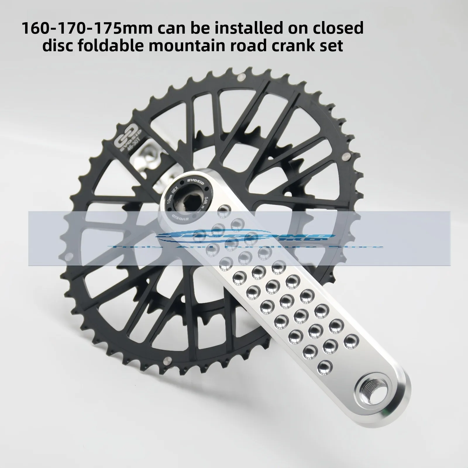 RECEVE folding car crank 160/170MM road car positive and negative teeth 7075 three nails Neo Daxing P8 crank change
RECEVE folding car crank 160/170MM road car positive and negative teeth 7075 three nails Neo Daxing P8 crank change