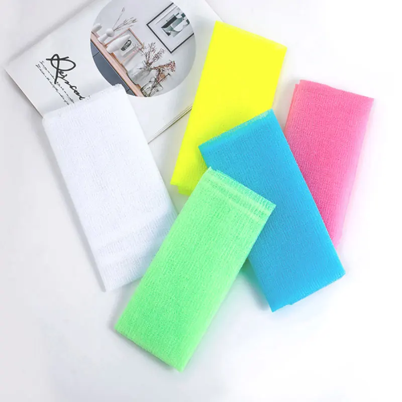 New Nylon Back Scrub Tool Shower Bath Spa Clean Bath Sponge Net Long Strip Scrub Towel Body Back Scrubber Wash Rag
New Nylon Back Scrub Tool Shower Bath Spa Clean Bath Sponge Net Long Strip Scrub Towel Body Back Scrubber Wash Rag