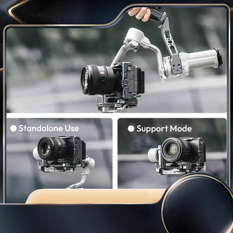 Ulanzi FALCAM F38 Quick Release Plate Kit For DJI RS4 Mini And Arca Swiss DSLR Cameras Including Sony And Canon-N34R
Ulanzi FALCAM F38 Quick Release Plate Kit For DJI RS4 Mini And Arca Swiss DSLR Cameras Including Sony And Canon-N34R