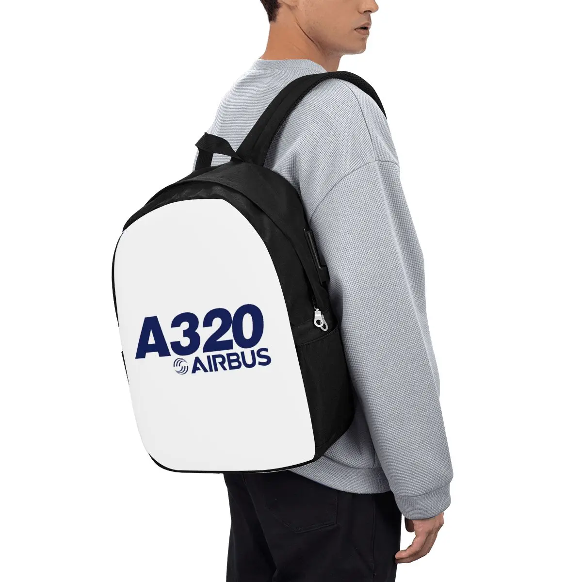 Airbus A320 Logo Backpack Travel Notebook Bag Computer College Student School Bag Laptop Shoulder Bags for Men Women
Airbus A320 Logo Backpack Travel Notebook Bag Computer College Student School Bag Laptop Shoulder Bags for Men Women
