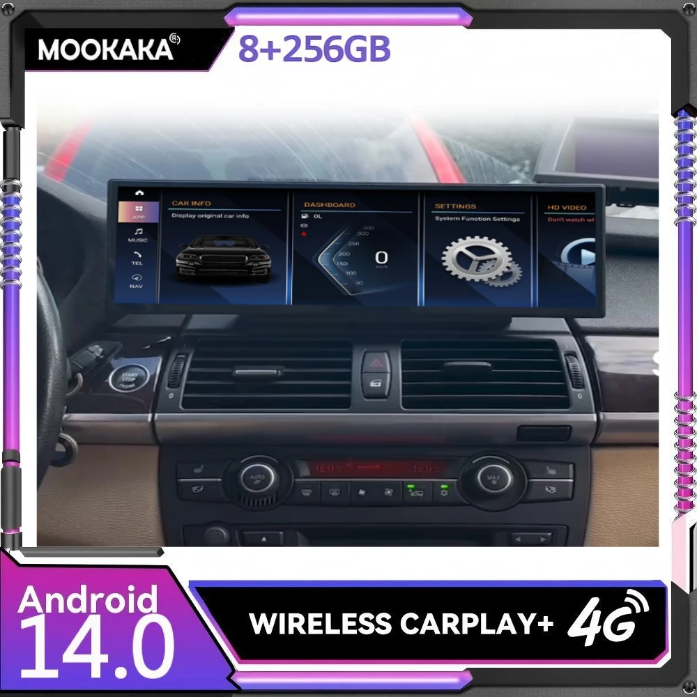 14.9 " Screen For BMW X5 E70 X6 E71 2007-2013 CIC CCC Android 14.0 Auto Multimedia Stereo Uno Player BT GPS Navigation Car Radio
14.9 " Screen For BMW X5 E70 X6 E71 2007-2013 CIC CCC Android 14.0 Auto Multimedia Stereo Uno Player BT GPS Navigation Car Radio
