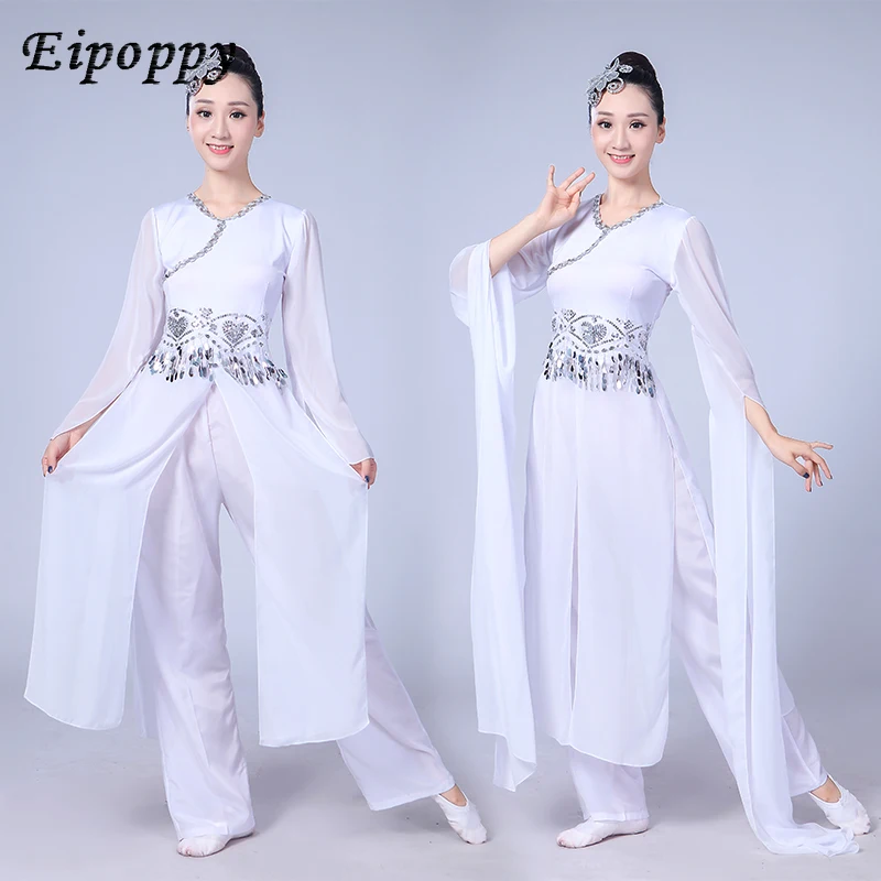 The new sleeves fleeting classical costumes dance modern costume Plucking elegant white adult female
The new sleeves fleeting classical costumes dance modern costume Plucking elegant white adult female