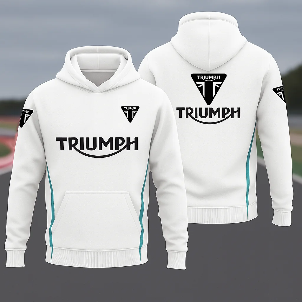 Толстовка TRIUMPH, хит продаж, толстовка с фанатом для езды на мотоцикле, 2026, модный уличный повседневный топ с принтом на весну, осень, зиму
Толстовка TRIUMPH, хит продаж, толстовка с фанатом для езды на мотоцикле, 2026, модный уличный повседневный топ с принтом на весну, осень, зиму