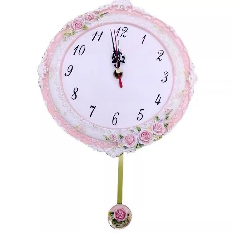 Wall clock living room silent round bedroom clock resin art wall clock wall decoration hanging
Wall clock living room silent round bedroom clock resin art wall clock wall decoration hanging