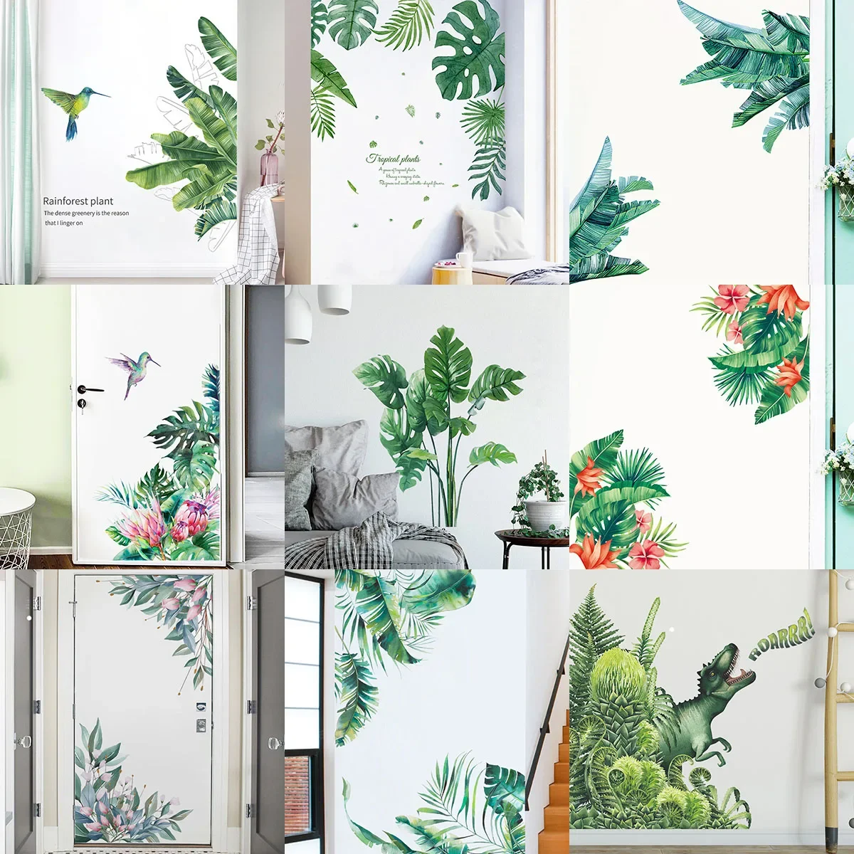 Colorful Leaves Flowers Wall Stickers Plants Mural Bedroom Living Room Decoration Art Decals Wall Paper Home Decor
Colorful Leaves Flowers Wall Stickers Plants Mural Bedroom Living Room Decoration Art Decals Wall Paper Home Decor