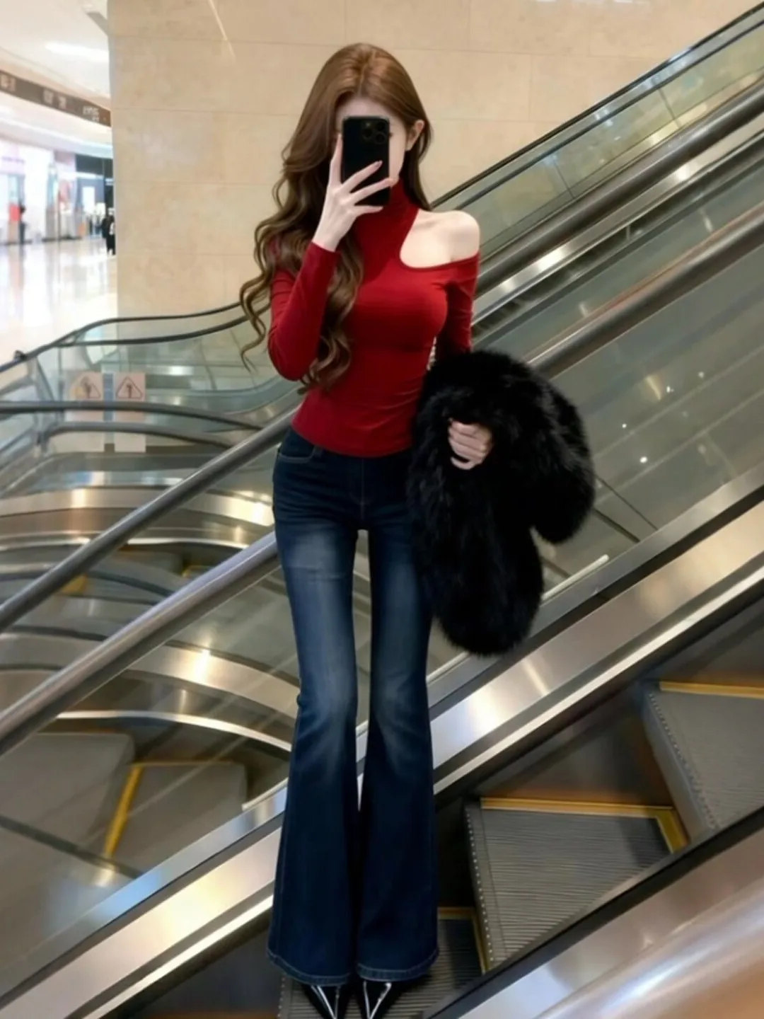 Slim Fit Long Sve T-irt Design Sensation Unique Sle oulder Bared Spring New Faion Ladies' Cotton Top Ciwalk Busi...
Slim Fit Long Sve T-irt Design Sensation Unique Sle oulder Bared Spring New Faion Ladies' Cotton Top Ciwalk Busi...