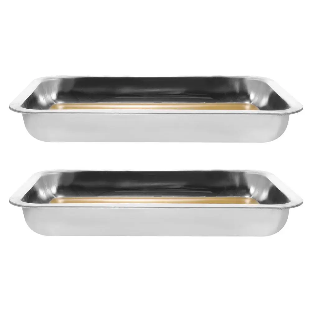 2Pcs Dissection Tray Core Wax Base A4 Stainless Steel Classroom Biology Anatomy Study Educational Science Specimen Pinning Tray
2Pcs Dissection Tray Core Wax Base A4 Stainless Steel Classroom Biology Anatomy Study Educational Science Specimen Pinning Tray
