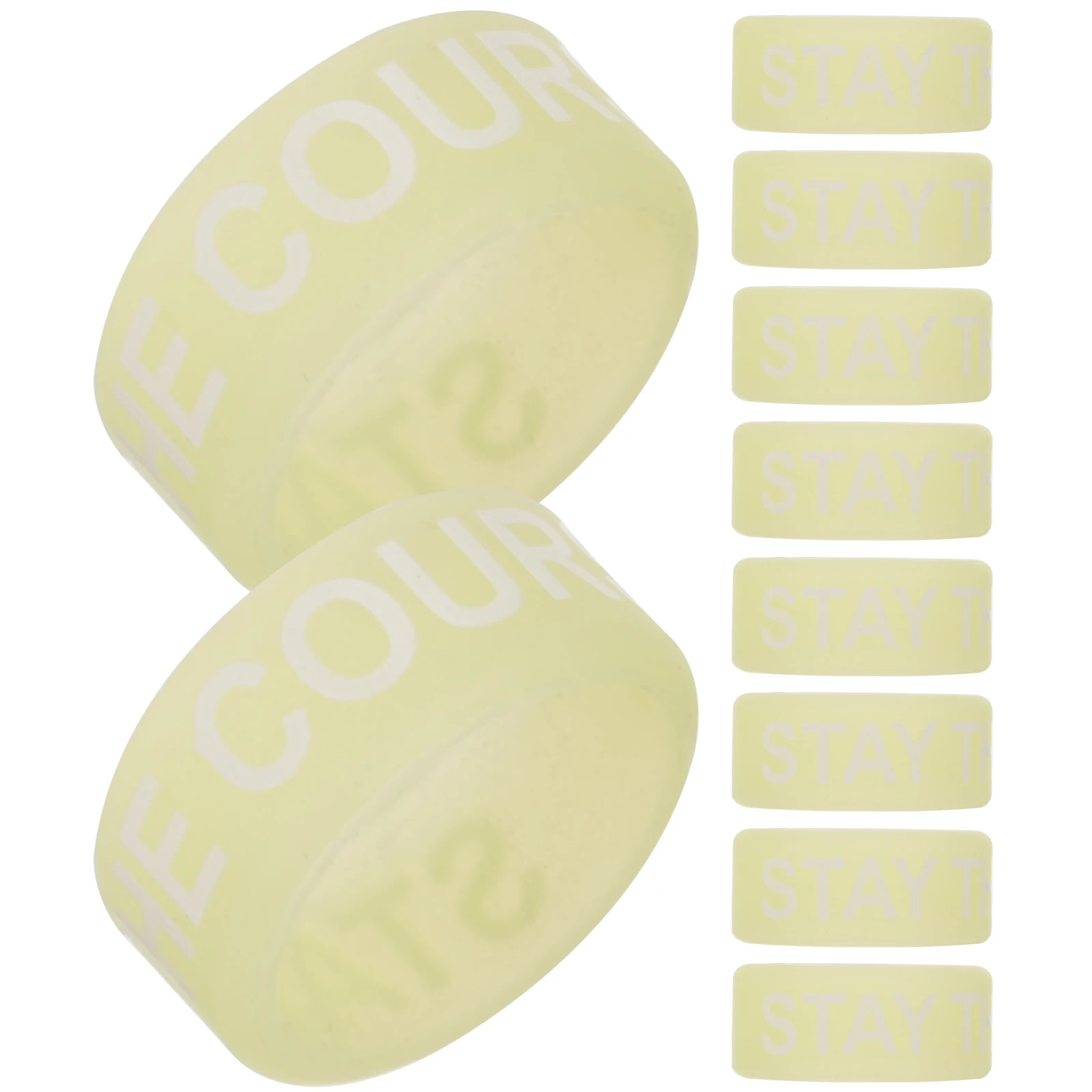10 Pcs Yellow Luminous Drumstick Rings Silicone Anti Slip Glow Dark Practice Percussion Accessories Musical Instrument Parts
10 Pcs Yellow Luminous Drumstick Rings Silicone Anti Slip Glow Dark Practice Percussion Accessories Musical Instrument Parts
