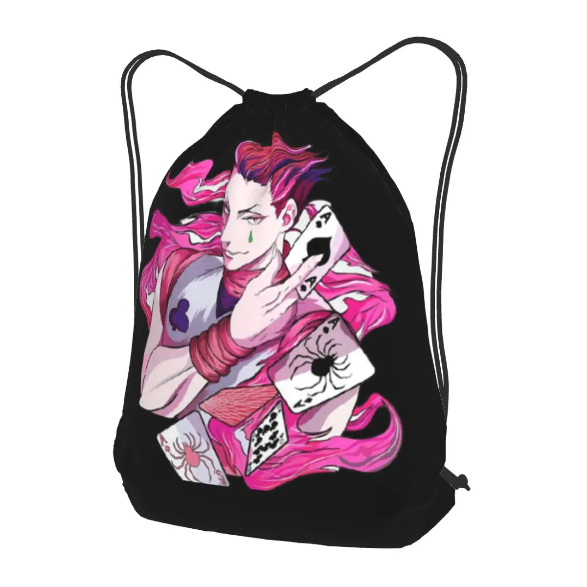 Hisoka HunterXhunter Backpacks Fashion Drawstring Bundle Pocket Sundries Bag Book Bags for Man Woman Students
Hisoka HunterXhunter Backpacks Fashion Drawstring Bundle Pocket Sundries Bag Book Bags for Man Woman Students