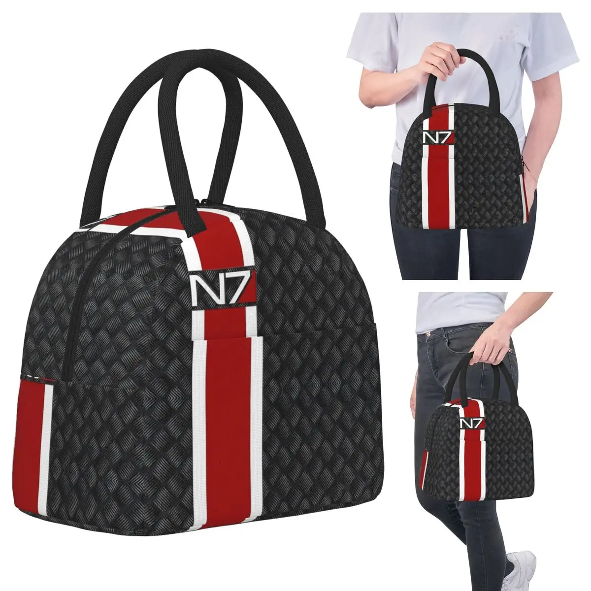 N7 Insulated Lunch Bag for Women Office Cooler Thermal Food Box Tote Portable Lunch Boxes Container
N7 Insulated Lunch Bag for Women Office Cooler Thermal Food Box Tote Portable Lunch Boxes Container