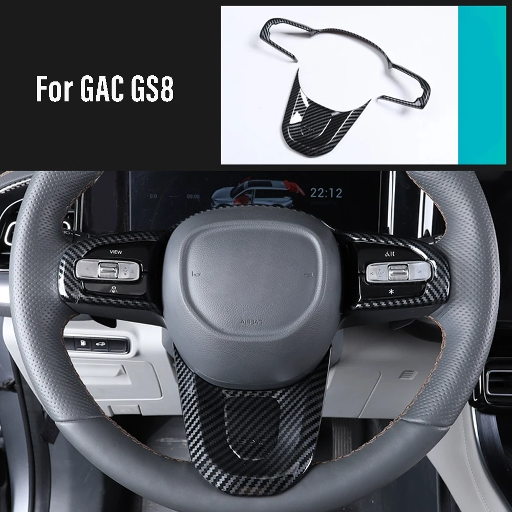 Steering Wheel Cover For GAC GS8 Car Accessories Carbon Fiber Steering Wheel Trim Frame Stickers Styling 2022 2023 2024 2025
Steering Wheel Cover For GAC GS8 Car Accessories Carbon Fiber Steering Wheel Trim Frame Stickers Styling 2022 2023 2024 2025