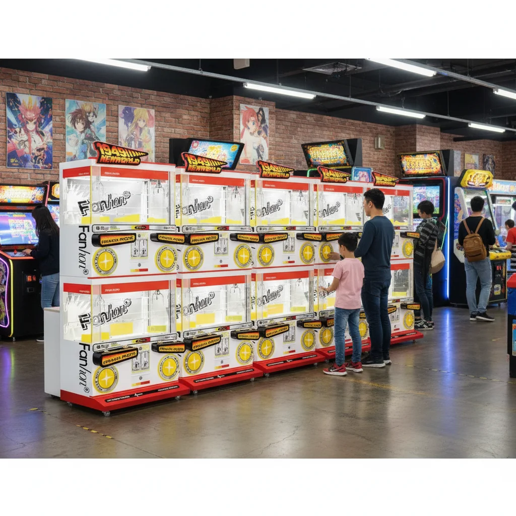 4-Player Premium Crane Machine Wheel-Equipped Portable Design Flexible Placement for Night Markets & Exhibitions
4-Player Premium Crane Machine Wheel-Equipped Portable Design Flexible Placement for Night Markets & Exhibitions