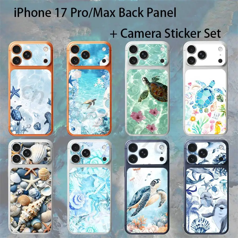 Cute Fashion Turtle Colorful Painting For iPhone 17proMax/17pro Full Cover Decal Skin Wrap Colorful Rear Protective Sticker Film
Cute Fashion Turtle Colorful Painting For iPhone 17proMax/17pro Full Cover Decal Skin Wrap Colorful Rear Protective Sticker Film