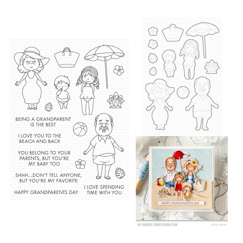 June 2023 New Being a Grandparent is the Best Clear Stamps Cutting Dies Scrapbooking for Paper Making Frames Card Set
June 2023 New Being a Grandparent is the Best Clear Stamps Cutting Dies Scrapbooking for Paper Making Frames Card Set