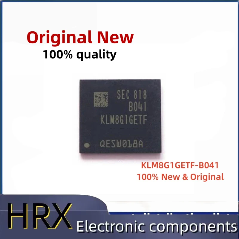 5 шт./лот, новый чип памяти EMMC KLM8G1GETF-B041 KLM8G1GETF FBGA-153 5,1 8 ГБ, 100% новый и оригинальный
5 шт./лот, новый чип памяти EMMC KLM8G1GETF-B041 KLM8G1GETF FBGA-153 5,1 8 ГБ, 100% новый и оригинальный