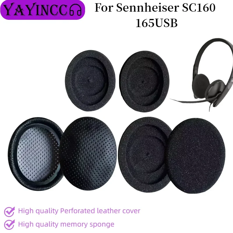 YAYINCC Replacement Protein skin Earpads Foam Ear Pads for Sennheiser SC160 165USB Headphones Earmuff Repair Parts
YAYINCC Replacement Protein skin Earpads Foam Ear Pads for Sennheiser SC160 165USB Headphones Earmuff Repair Parts