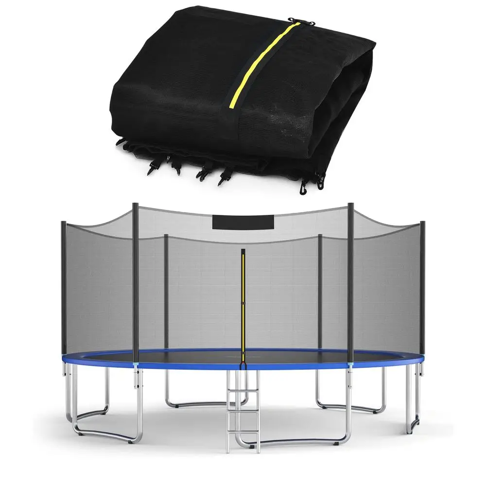 Trampoline Net Replacement for 8FT 10FT 12FT 14FT 15FT 16FT Round Frame Trampolines, WeatherResistant Safety Enclosure Net with
Trampoline Net Replacement for 8FT 10FT 12FT 14FT 15FT 16FT Round Frame Trampolines, WeatherResistant Safety Enclosure Net with