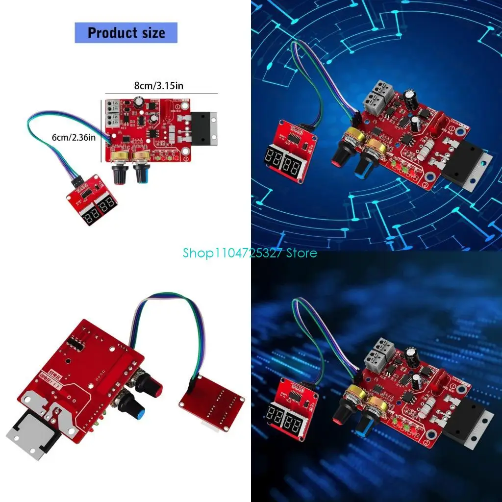 D8KF Spots Welding Machine Control Board Spots Welder Adjustable Time Current Control
D8KF Spots Welding Machine Control Board Spots Welder Adjustable Time Current Control
