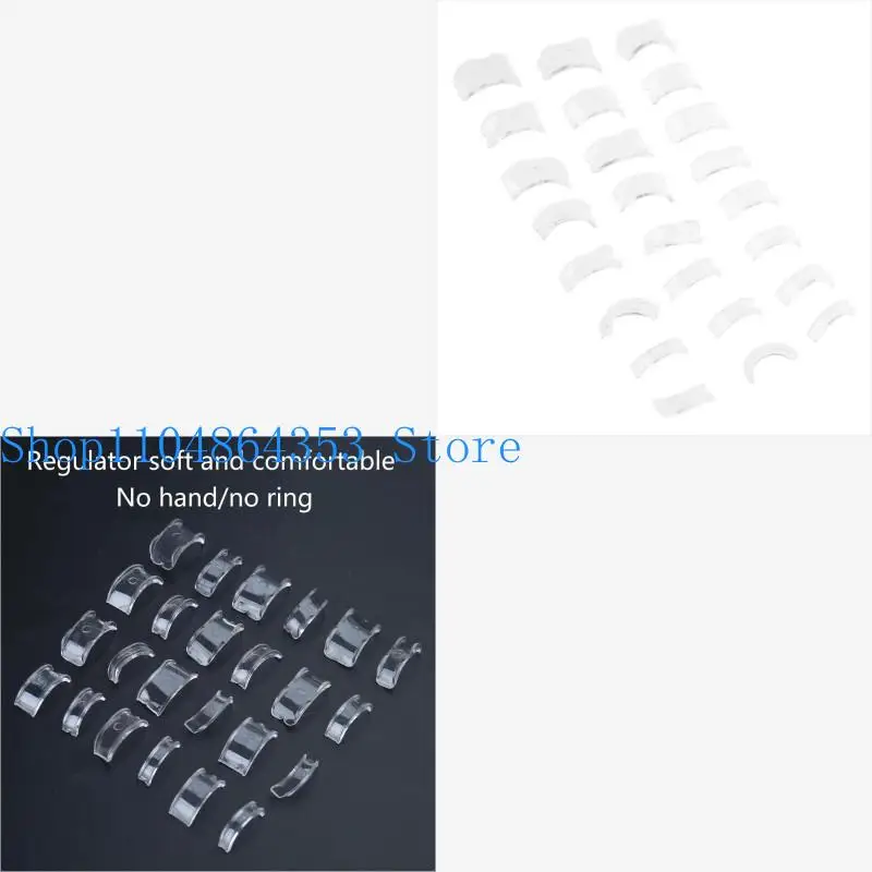652f 24pcs прозрачные кольцевые регулятор Удобный силиконовый кольцо вставьте большие меньшие
652f 24pcs прозрачные кольцевые регулятор Удобный силиконовый кольцо вставьте большие меньшие
