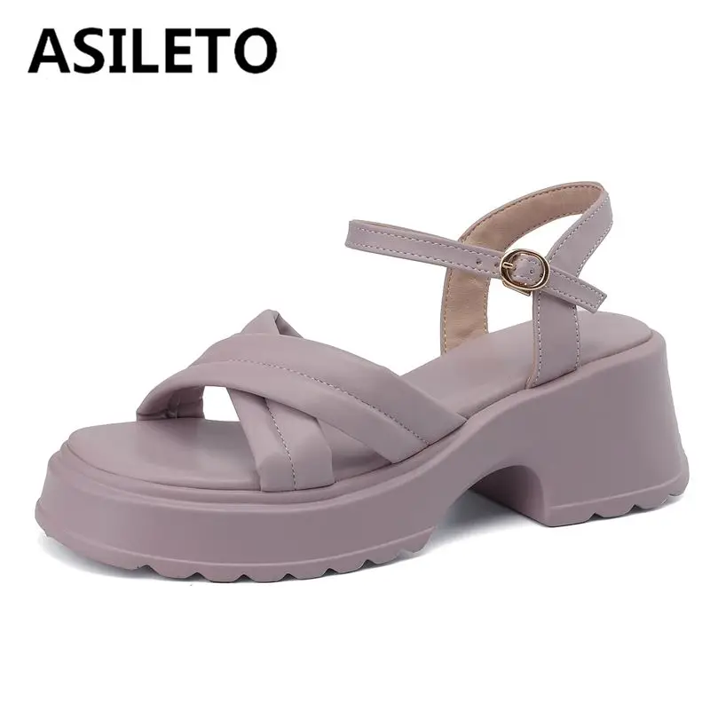 Классические женские сандалии ASILETO на платформе, на толстом каблуке 6 см, ремешок с пряжкой, раньше 41 42 43, мягкая Повседневная летняя обувь для девочек
Классические женские сандалии ASILETO на платформе, на толстом каблуке 6 см, ремешок с пряжкой, раньше 41 42 43, мягкая Повседневная летняя обувь для девочек