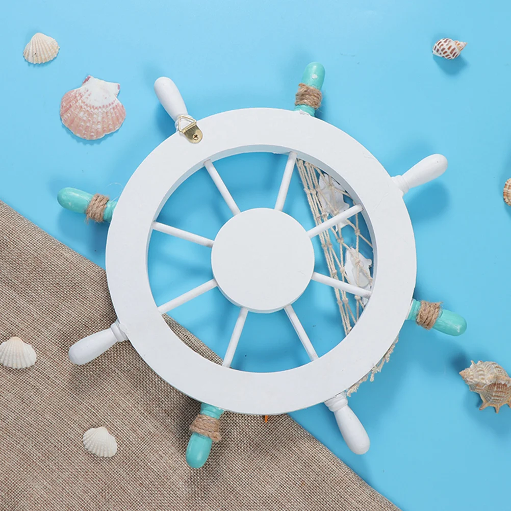 2 Pcs Rudder Wall Hanging Decoration Creative Mediterranean Style Retro Nautical Resin nament Home Pendant Craft
2 Pcs Rudder Wall Hanging Decoration Creative Mediterranean Style Retro Nautical Resin nament Home Pendant Craft