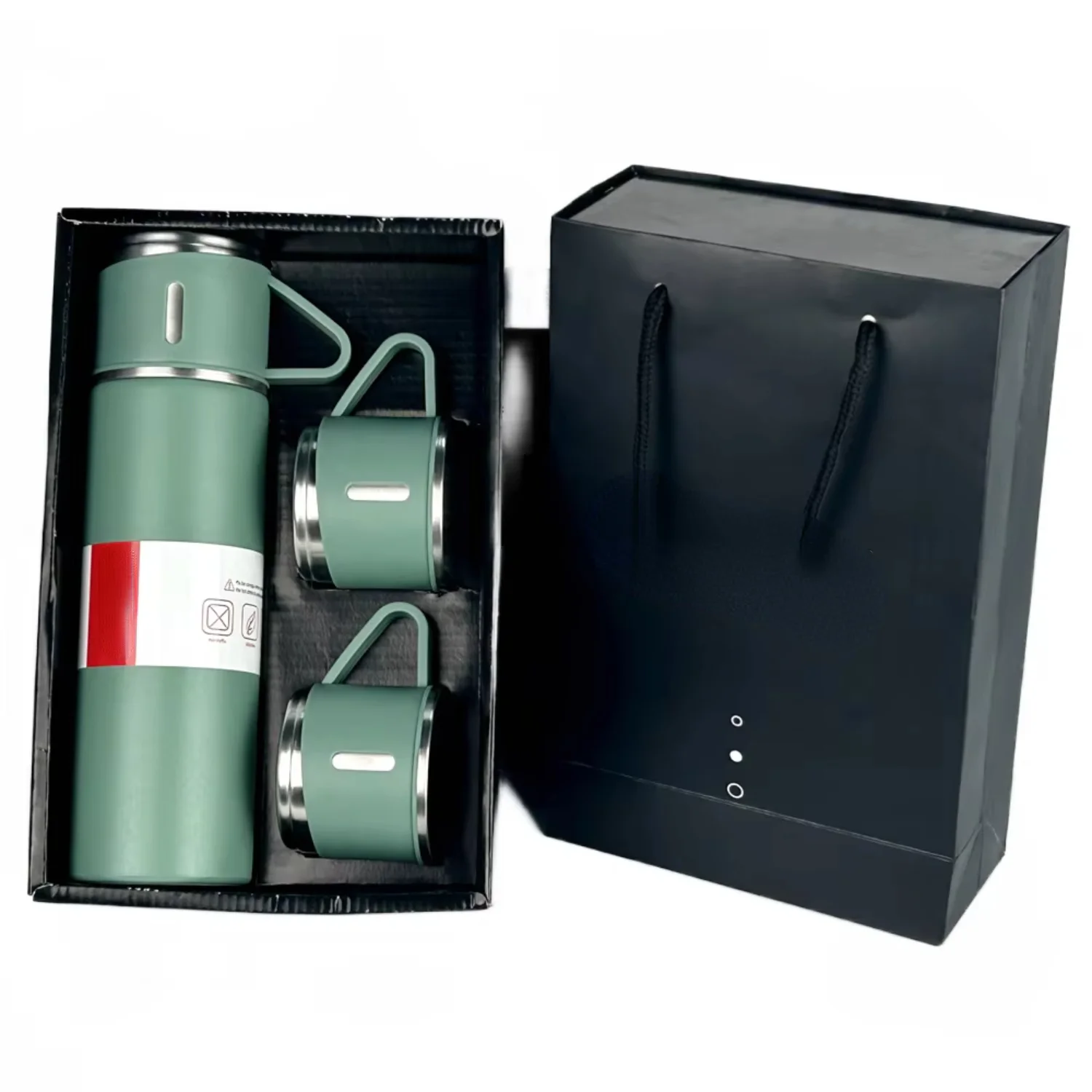 Classic -Shaped Stainless Steel Vacuum Flasks 3-Piece Thermos Water Bottle Gift Set for Business
Classic -Shaped Stainless Steel Vacuum Flasks 3-Piece Thermos Water Bottle Gift Set for Business