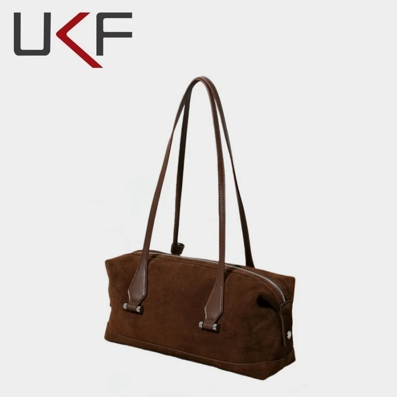 UKF Women's Suede Leather Shoulder Bags Ladies Soft Crossbody Bag Female Design Luxury Lazy Commuting Handbag сумка жен
UKF Women's Suede Leather Shoulder Bags Ladies Soft Crossbody Bag Female Design Luxury Lazy Commuting Handbag сумка жен