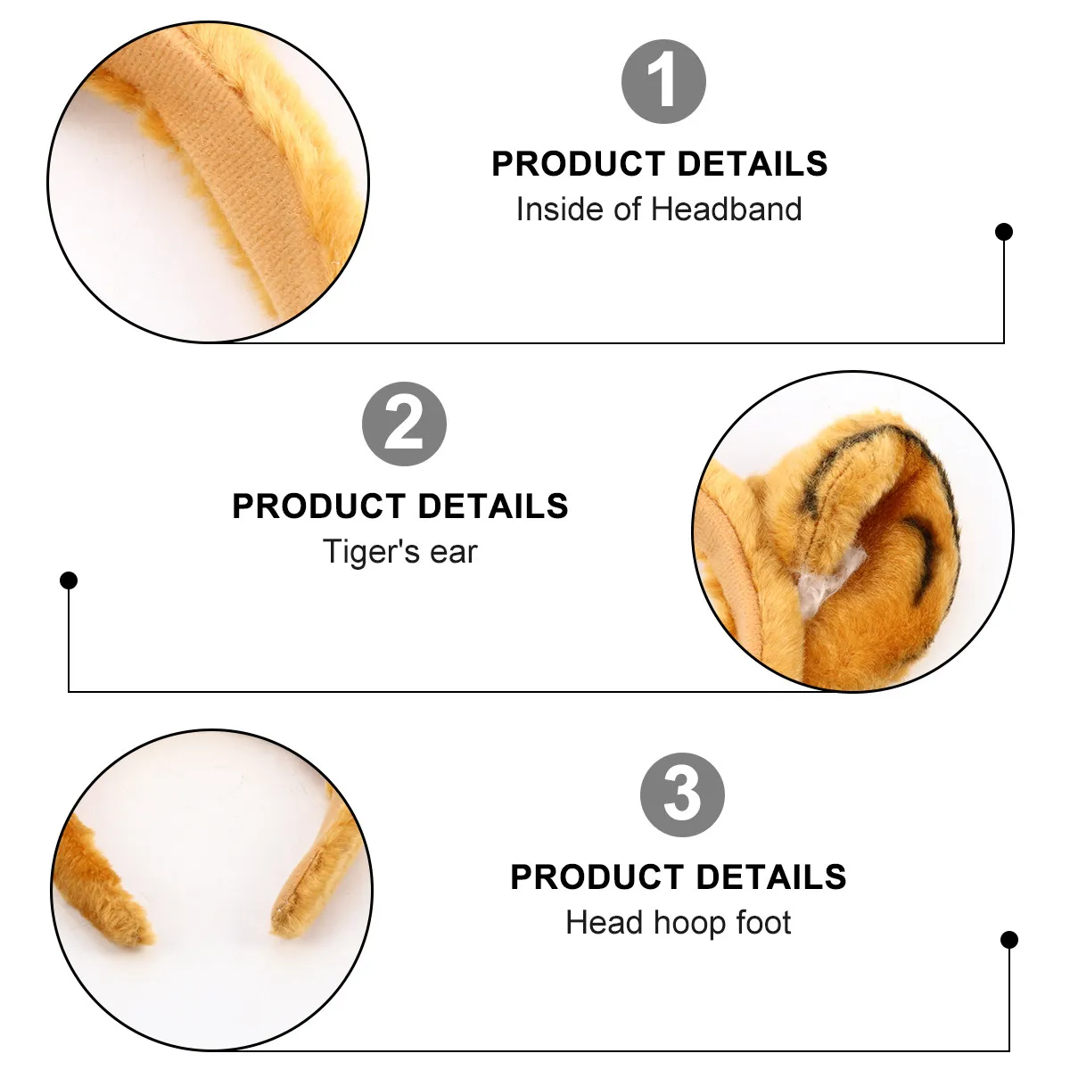 1Pcs Animal Headband Comfortable Adorable Tiger Ear Hair Hoop Role Play Game Prop Simulated Leopard Decoration
1Pcs Animal Headband Comfortable Adorable Tiger Ear Hair Hoop Role Play Game Prop Simulated Leopard Decoration