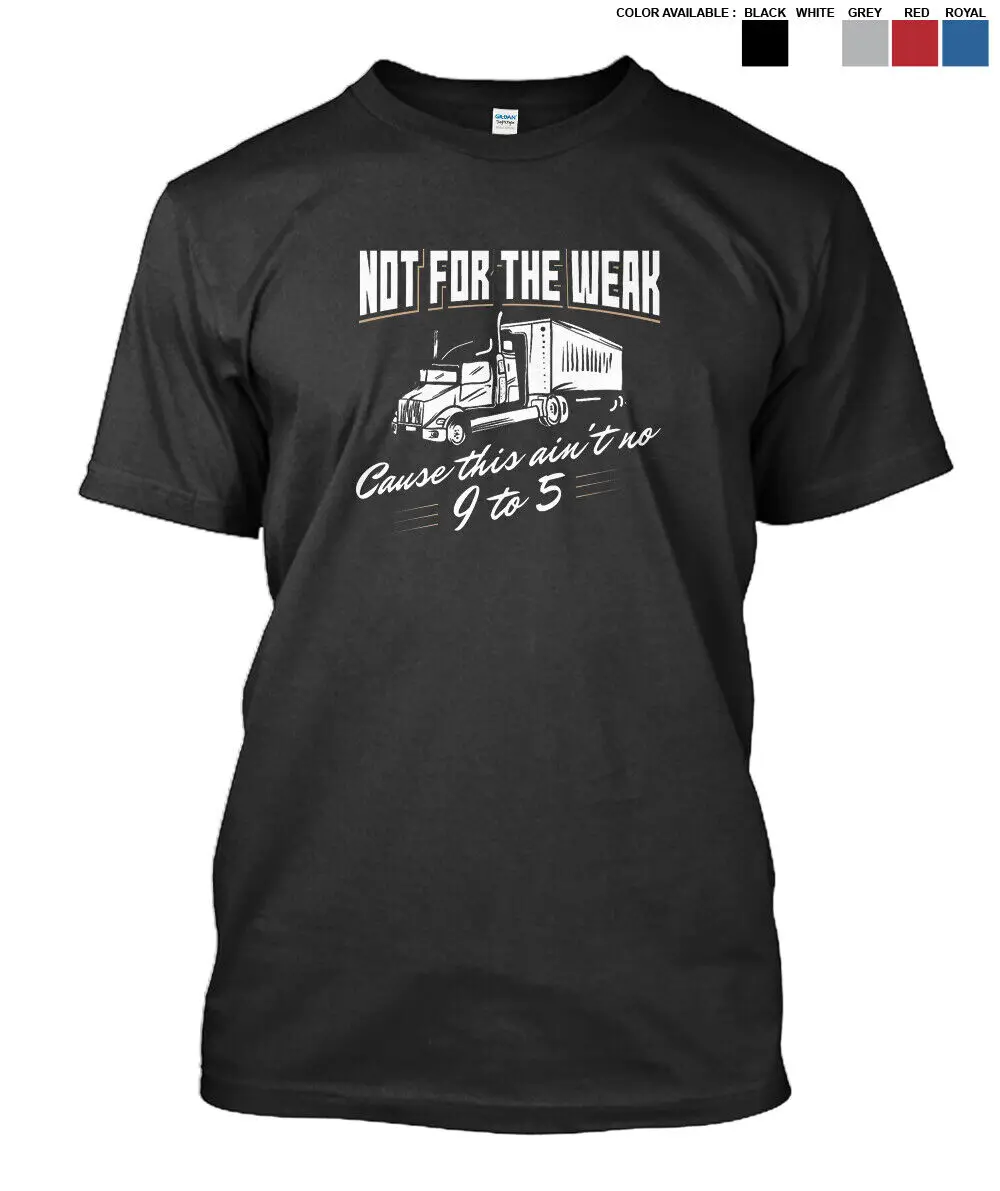 Новый дизайн Trucker Not For The Weak Классическая мужская и женская футболка от S до 5XL
Новый дизайн Trucker Not For The Weak Классическая мужская и женская футболка от S до 5XL